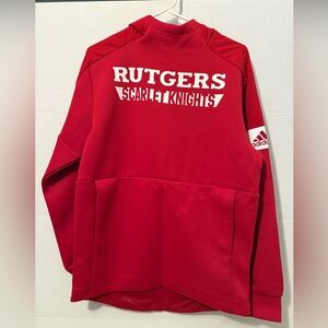 Adidas Red Rutgers Scarlet Knights Jacket Men’s size S